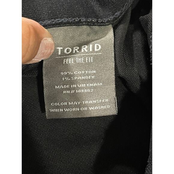 Torrid Bombshell High-Rise Skinny Jean EUC 18R - Picture 5 of 5